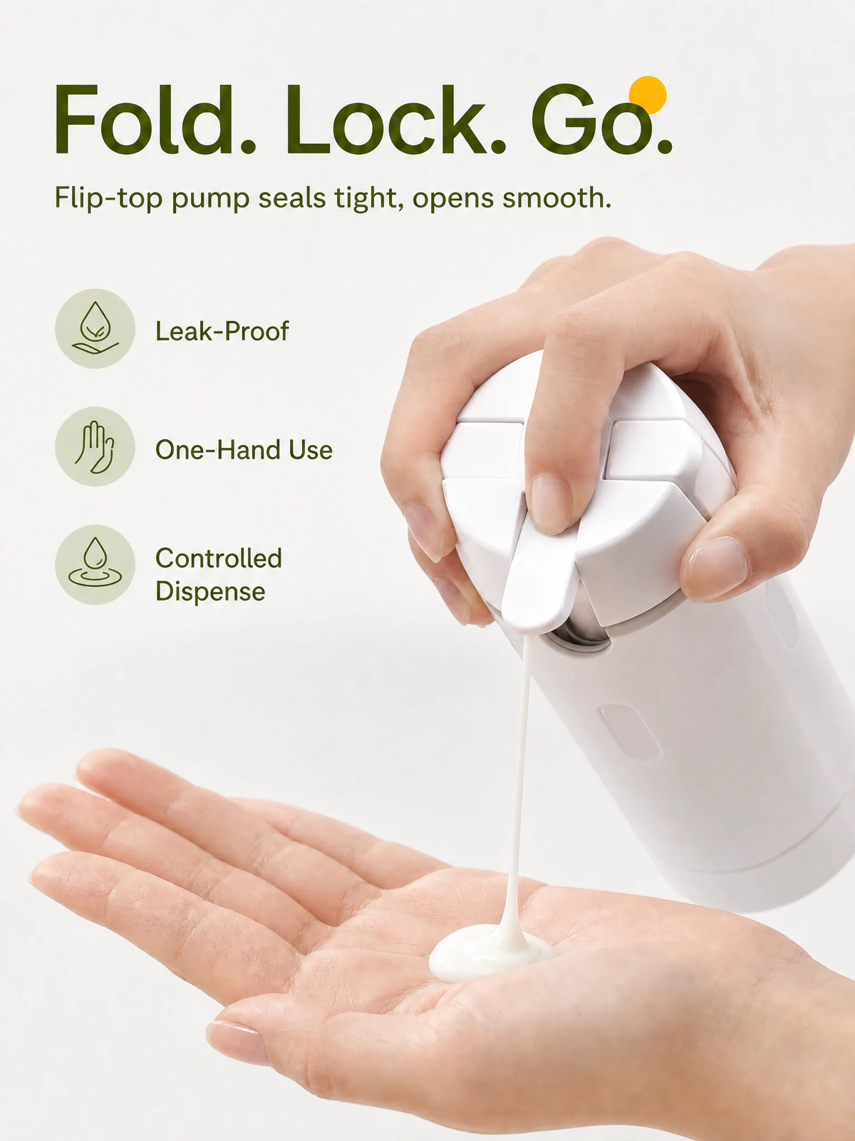 4 in 1 Travel Cosmetic Dispenser Bottle