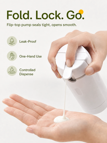 4 in 1 Travel Cosmetic Dispenser Bottle
