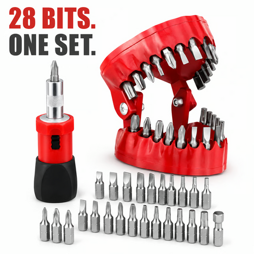 🧰Barn Star 28 pc. Dental Style Bit Set with Stubby Handle