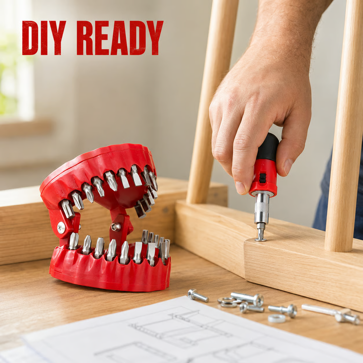 🧰Barn Star 28 pc. Dental Style Bit Set with Stubby Handle