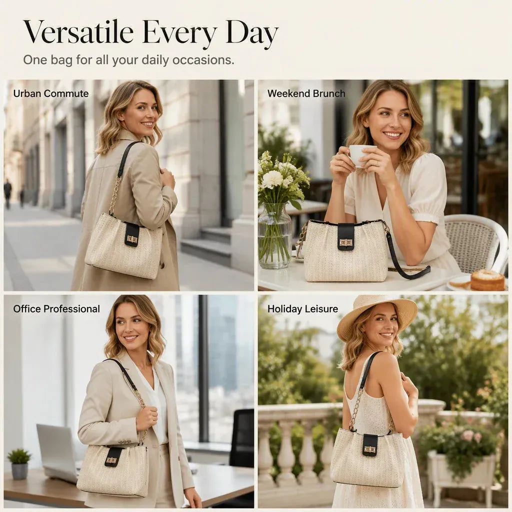 Spacious Commuter Shoulder Bag