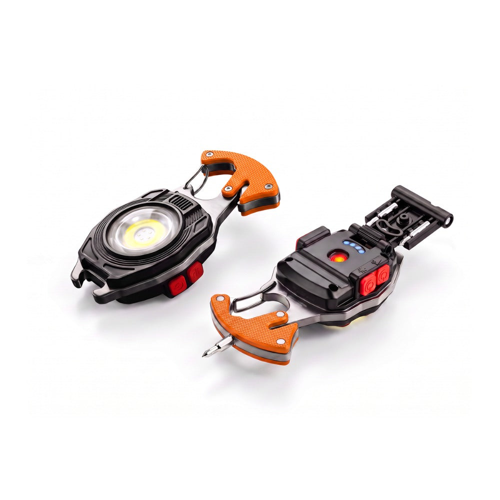 8-in-1 Multifunctional Keychain Flashlight