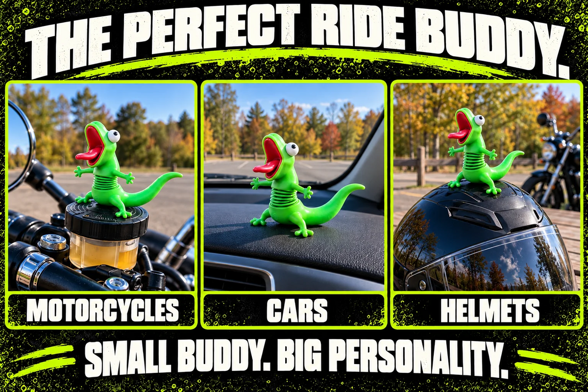 Graphic showing display placement on different ride surfaces