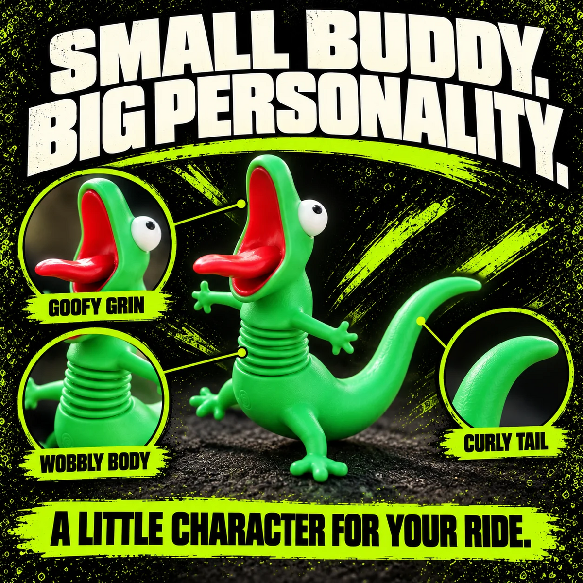 Graphic showing the accessory character details