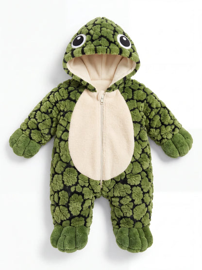 🐢👶Toddler Turtle Onesie – Cute Animal Pajamas for Toddlers