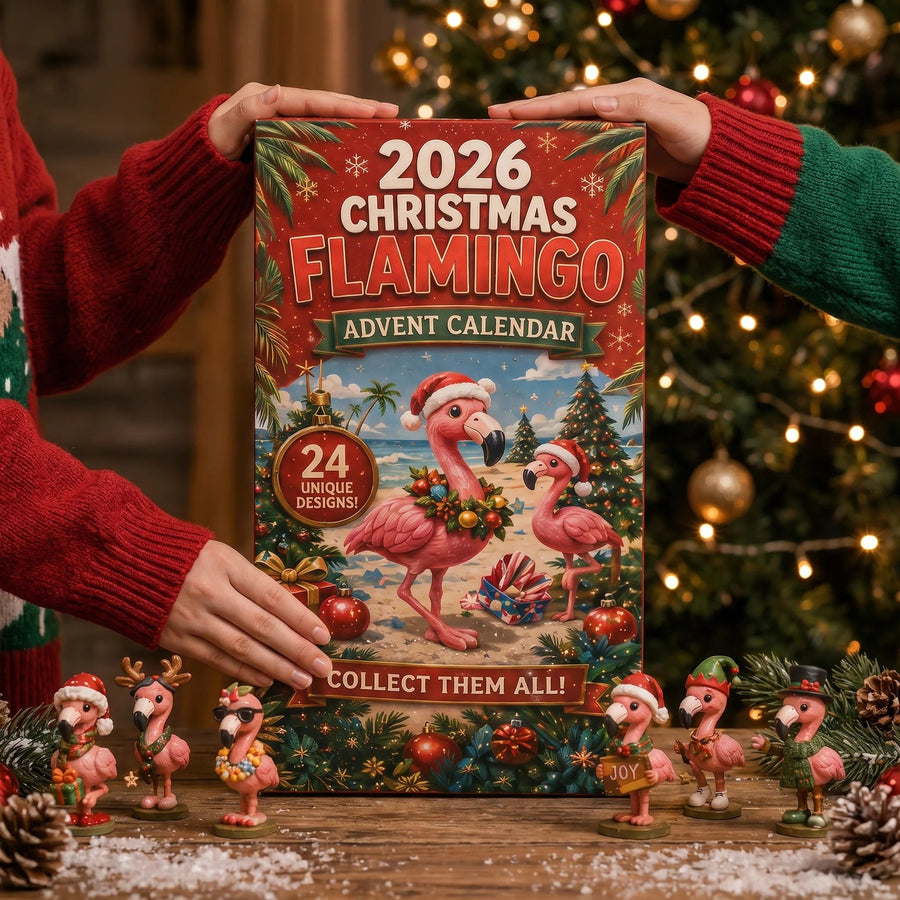 🦩 2026 Christmas Flamingo Advent Calendar– Every Day Brings New Surprises 🎄✨