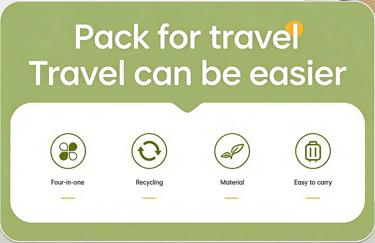 4 in 1 Travel Cosmetic Dispenser Bottle