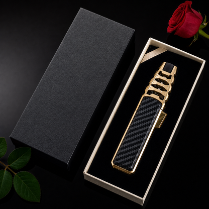🎄 Christmas Gift Windproof Blue Flame Lighter🔥 – A Unique Keepsake for Him