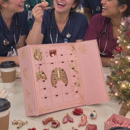 🫀🎁Anatomy Advent Calendar — 24 Anatomy Ornaments