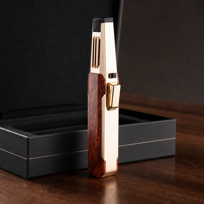 🎄 Christmas Gift Windproof Blue Flame Lighter🔥 – A Unique Keepsake for Him